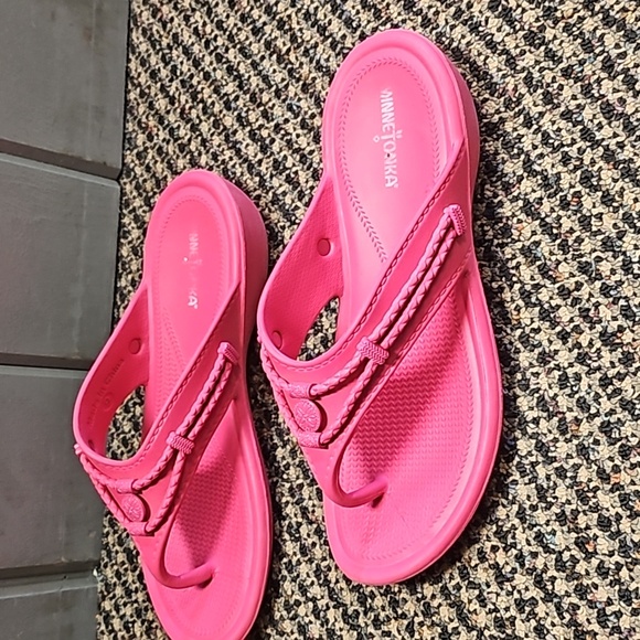 Minnetonka Womens Silverthorne Prism Sandal Size 9 - Picture 7 of 9